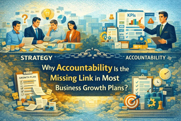 Why Accountability Is the Missing Link in Most Business Growth Plans?